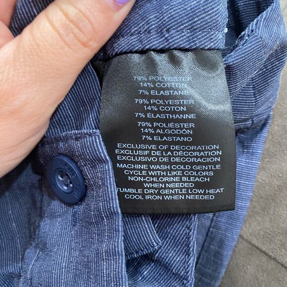 Hang Ten Hybrid Men’s Blue Shorts Size 32 - Picture 8 of 12